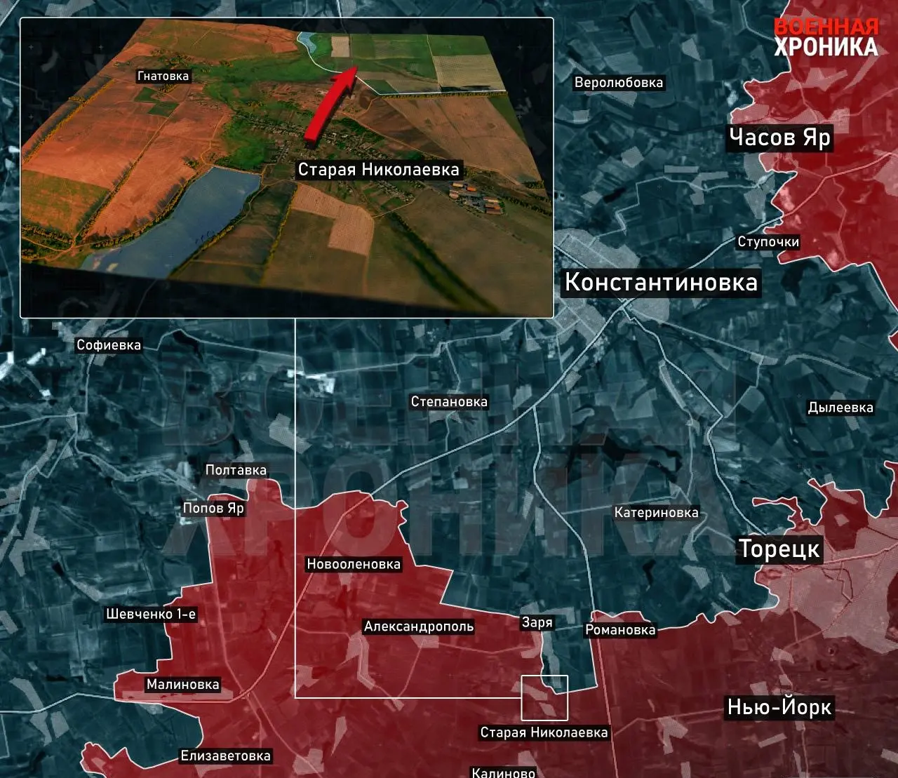 ВСУ хвърлят резерви южно от Константиновка