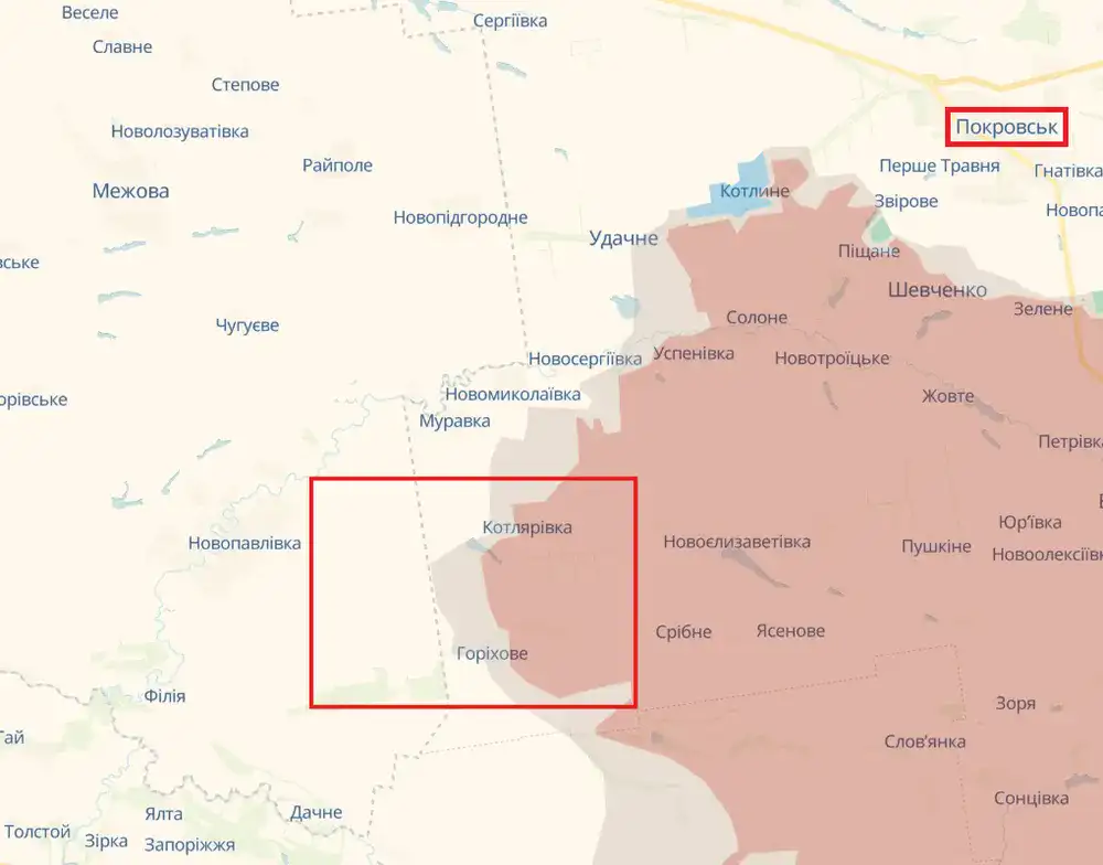 ВСУ отричат навлизането на руската армия в Днепропетровска област