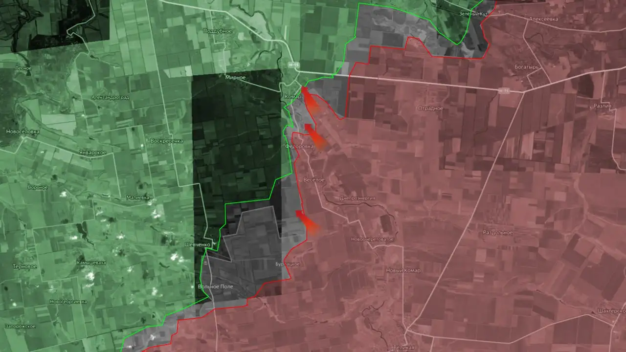 Боевете в Комар вече се водят в центъра, логистиката на ВСУ е възможна само по черни пътища